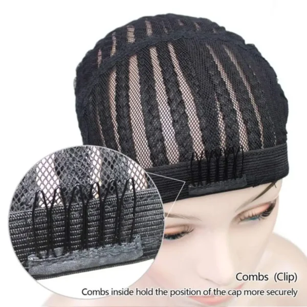 Spandex dome wig caps for making wigs - Image 3