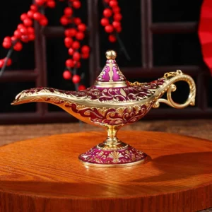 Wishing lamp big size metal Alad Lamp Statue for home decoration gifts item